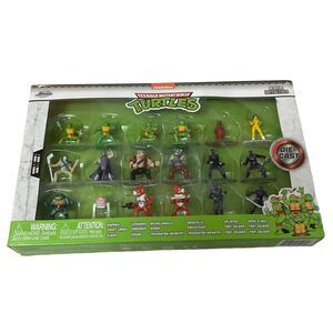 Nickelodeon Teenage Mutant Ninja Turtles  Jada Nano Metalfigs 18 Figures New